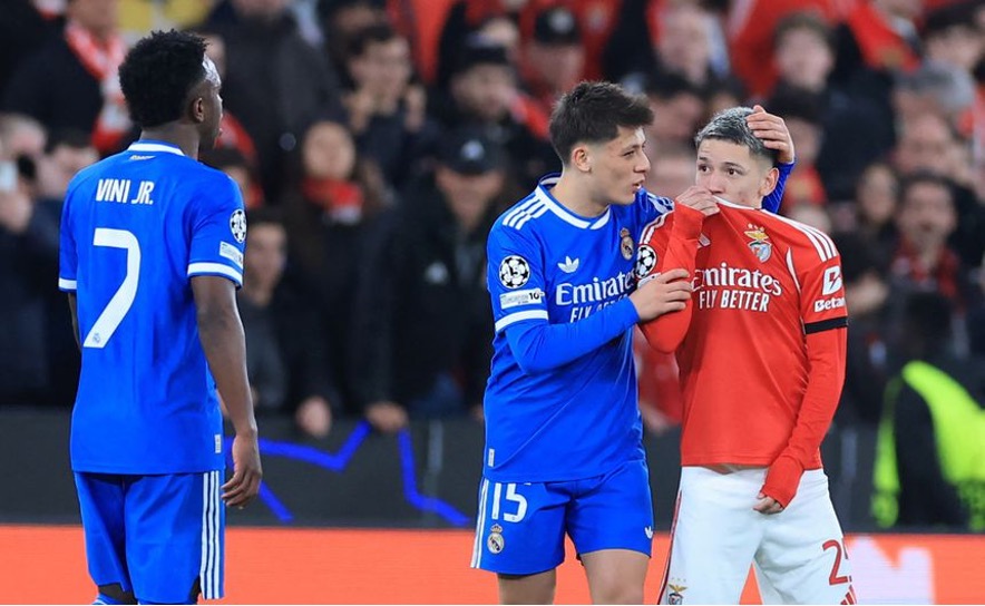 El jugador del Benfica no podrá disputar el partido de vuelta de Champions League ante el Real Madrid tras los supuestos insultos racistas al brasileño Vinicius en el de ida.