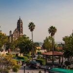 Aspectos del centro de Tepotzotlán en imagen de archivo.