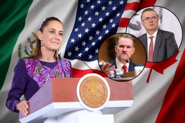 Tras la visita que el funcionario de Washington le realizó ayer —como parte de su trabajo en México y en el marco de las labores para la revisión del T-MEC—, la mandataria reiteró que la Casa Blanca tiene diferentes observaciones, en particular la de fortalecer las llamadas reglas de origen.