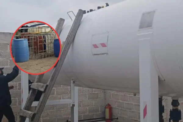 En ambas entidades se ejecutaron 20 cateos,y se aseguraron 150 mil litros de Gas LP, 61 pipas, 20 tanques de almacenamiento y 55 autotanques.