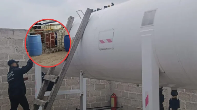 En ambas entidades se ejecutaron 20 cateos,y se aseguraron 150 mil litros de Gas LP, 61 pipas, 20 tanques de almacenamiento y 55 autotanques.