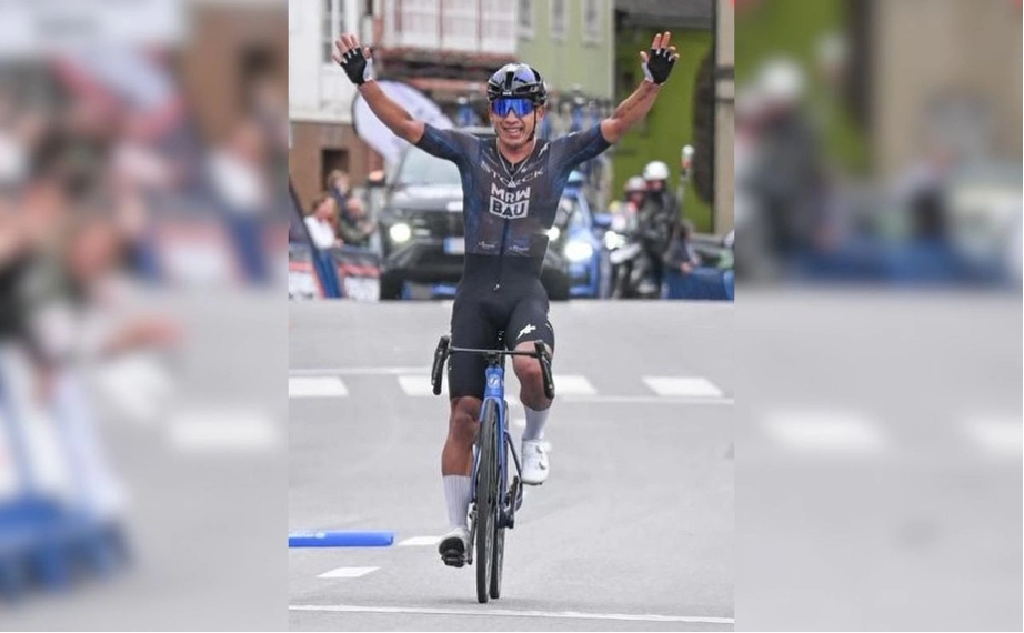 El mexicano Edgar Quintana ganó la cuarta etapa de la Vuelta a Asturias; el título lo conquistó el colombiano Nairo Quintana.