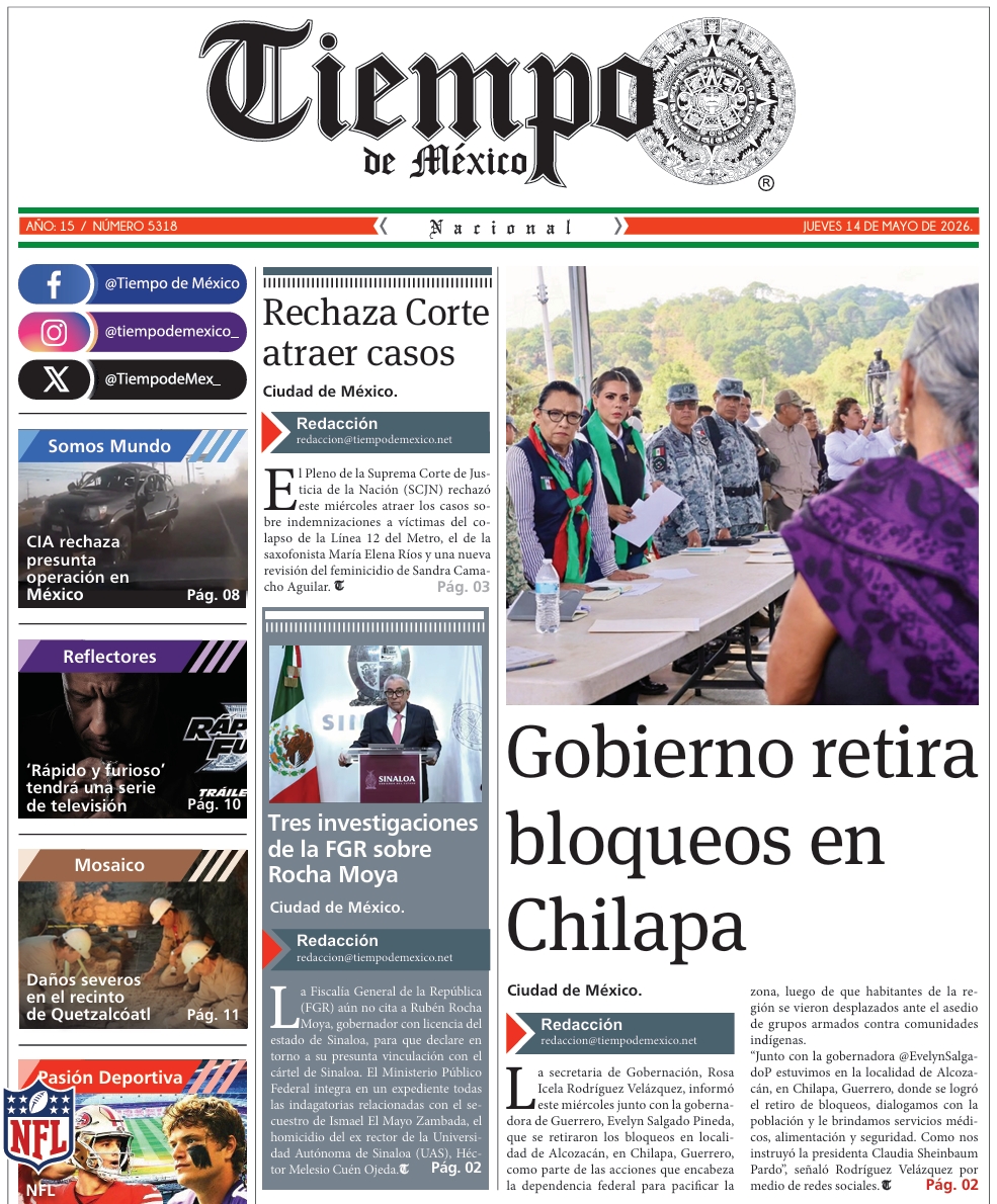 Edición 14 de Mayo 2026