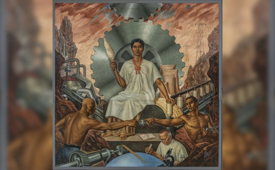 Las obras del pintor Roberto Montenegro (1881-1968) resurgen en el Palacio de Bellas Artes con la exposición Roberto Montenegro: Muralismo fuera de la norma, integrada por casi un centenar de piezas entre retratos, murales, colección de arte popular y bocetos.