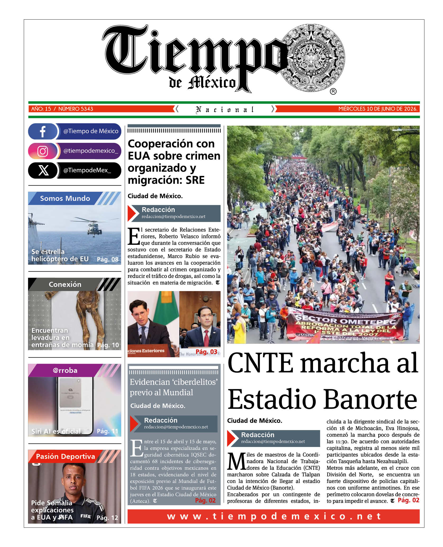 Edición 10 de Junio 2026