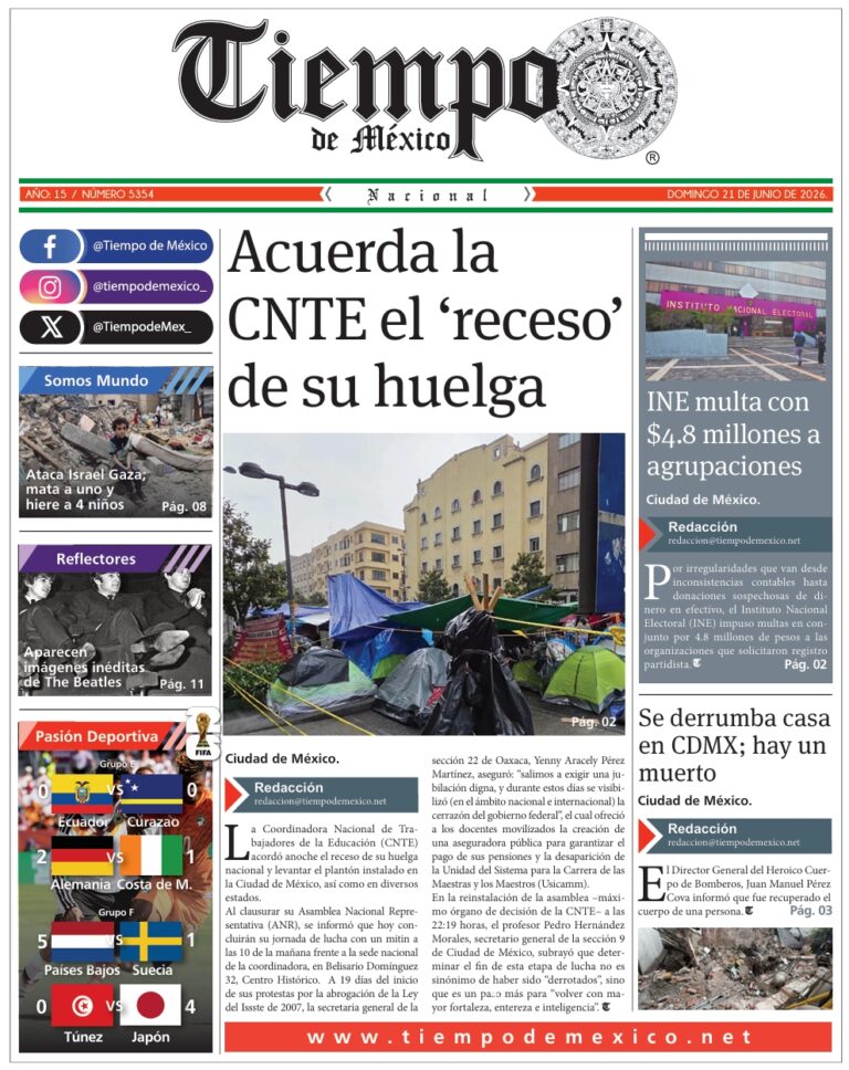 Edición 21 de Junio 2026