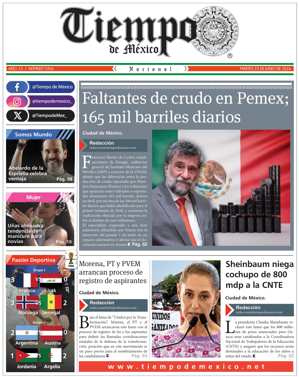 Edición 23 de Junio 2026
