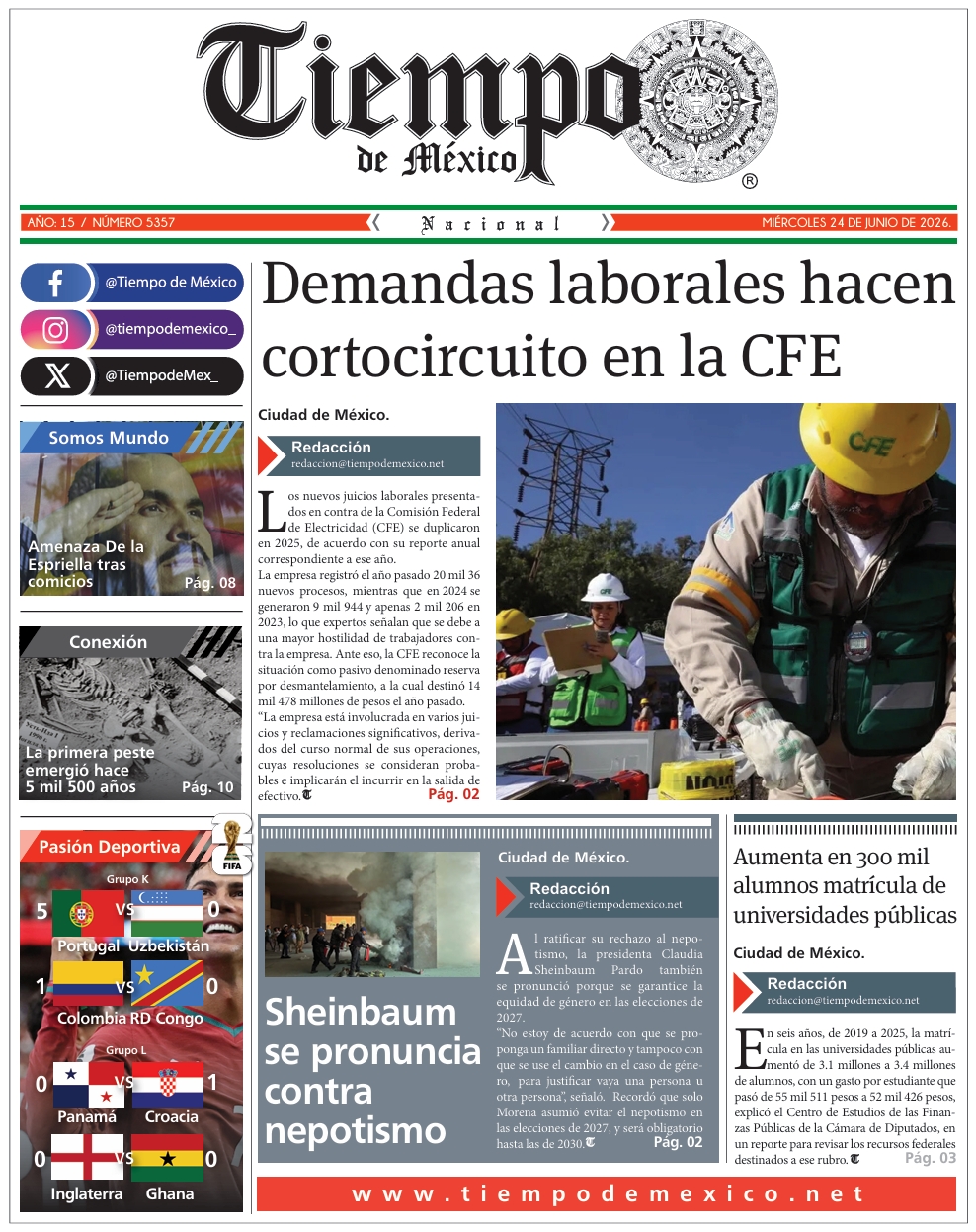 Edición 24 de Junio 2026