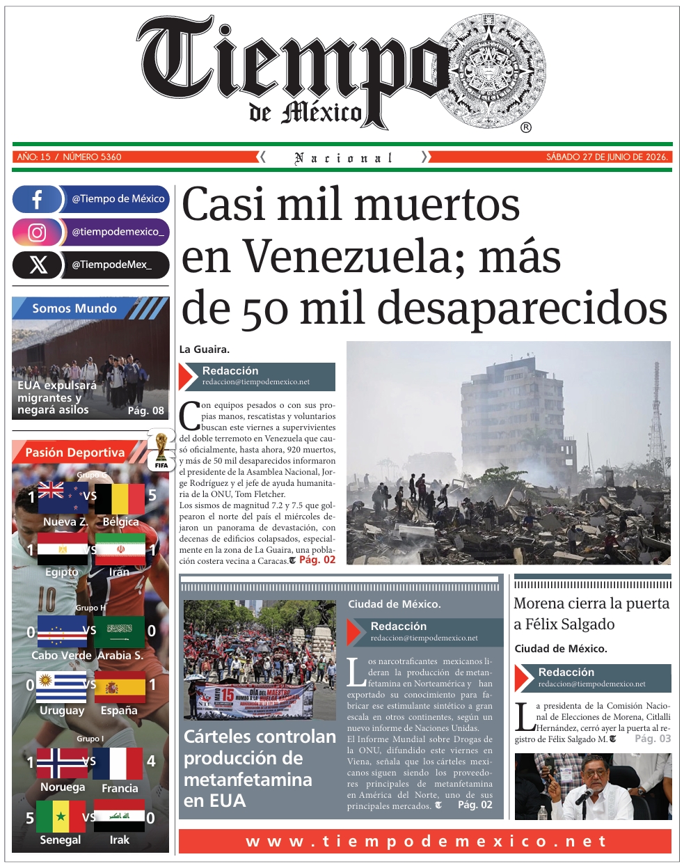 Edición 27 de Junio 2026
