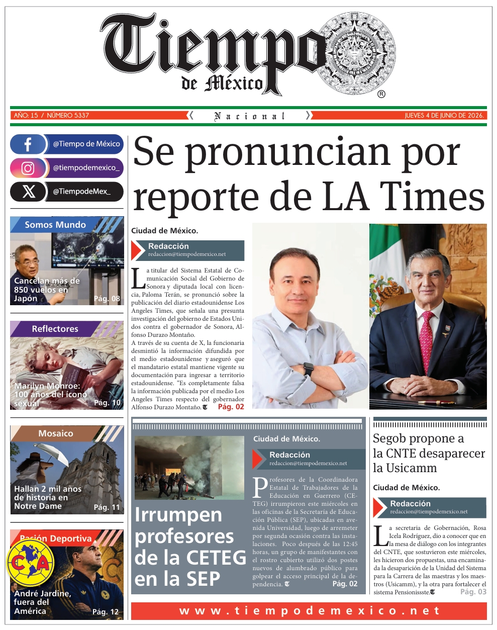 Edición 4 de Junio 2026