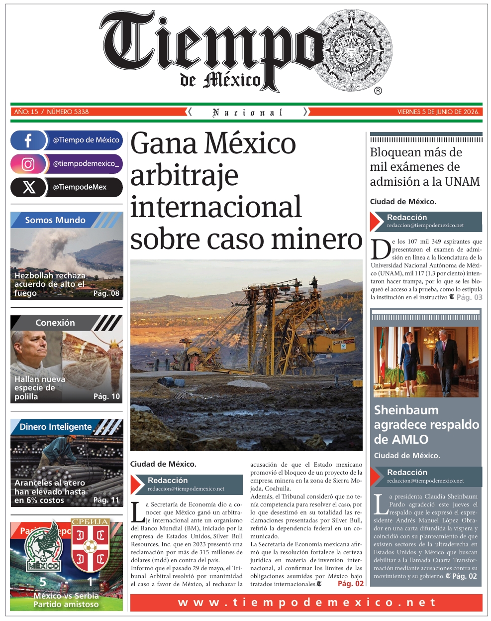 Edición 5 de Junio 2026