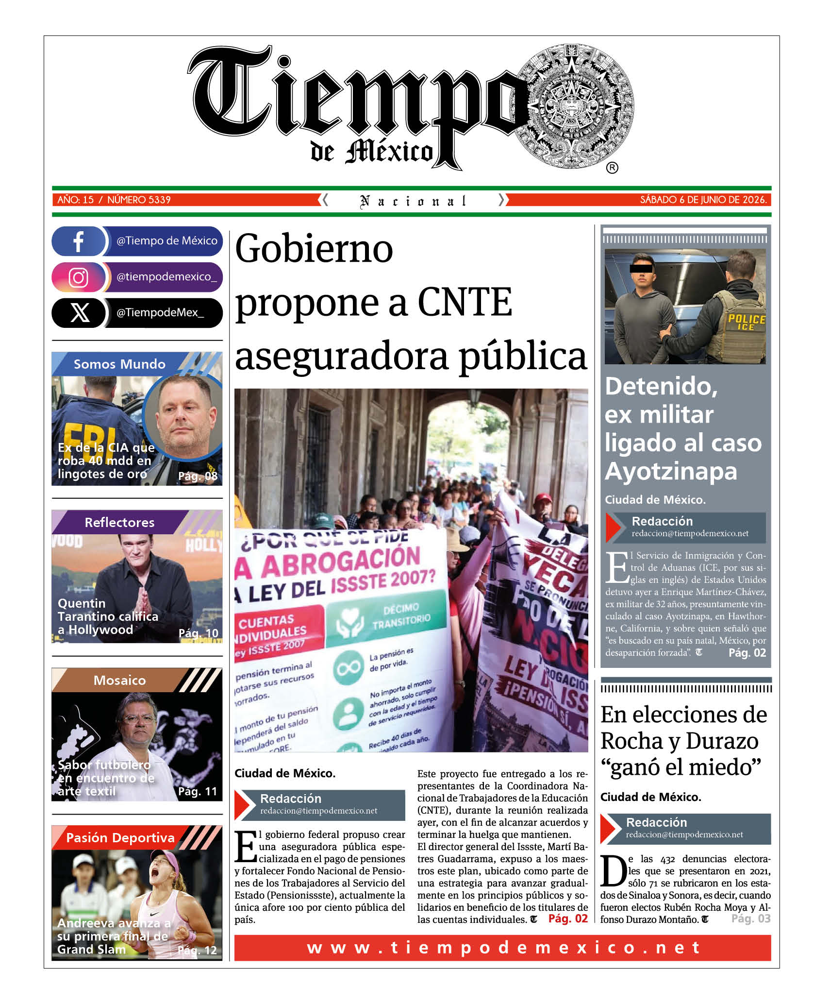 Edición 6 de Junio 2026