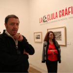 Durante la ceremonia de inauguración de la exposición Posada. Cartografía de un cronista, la secretaria de Cultura federal, Claudia Curiel de Icaza, agradeció la labor del ex director del Museo Nacional de la Estampa, Emilio Payán.