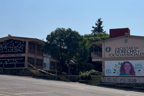 Alumnos exigen mayores condiciones de seguridad en la universidad.