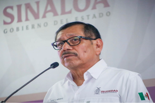 Gerardo Mérida Sánchez, ex secretario de Seguridad de Sinaloa.