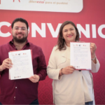 En un encuentro realizado en la colonia Ahuizotla los servidores públicos formalizaron el acuerdo de colaboración.
