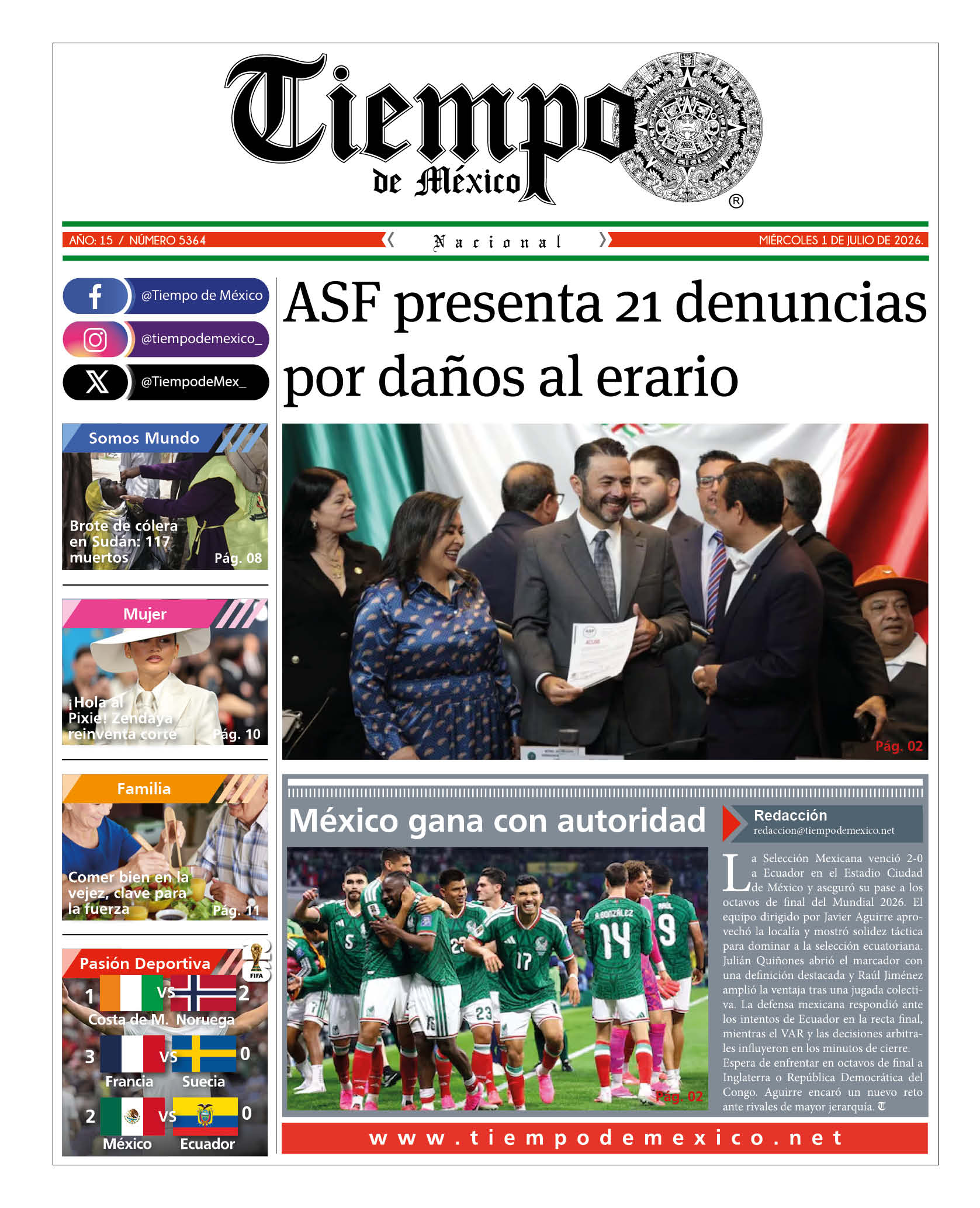 Edición 1 de Julio 2026
