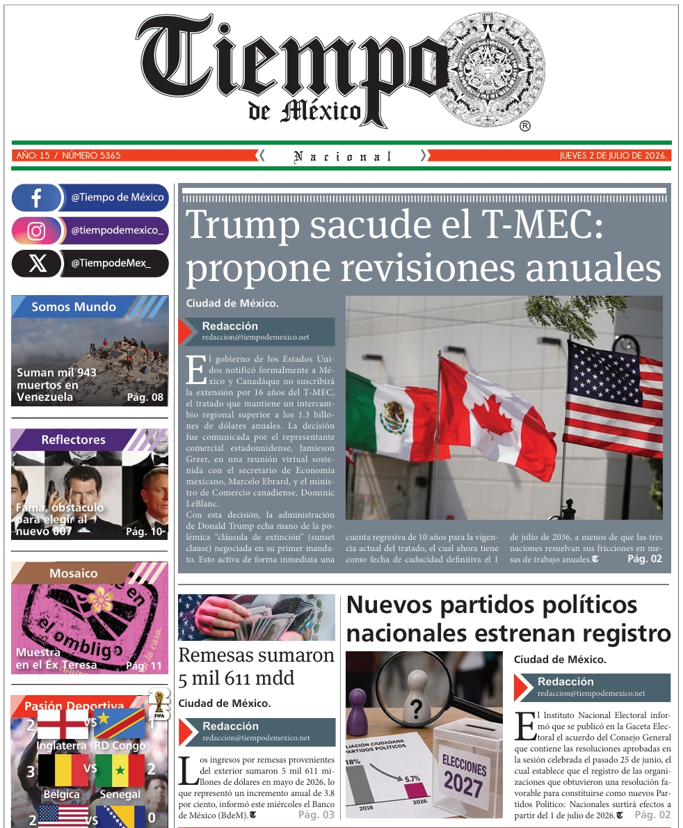 Edición 2 de Julio 2026