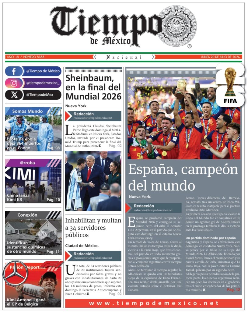 Edición 20 de Julio 2026