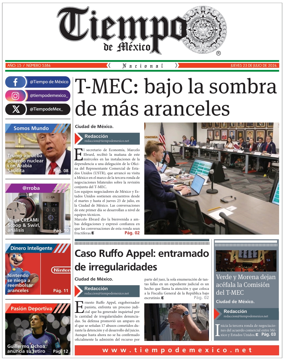 Edición 23 de Julio 2026