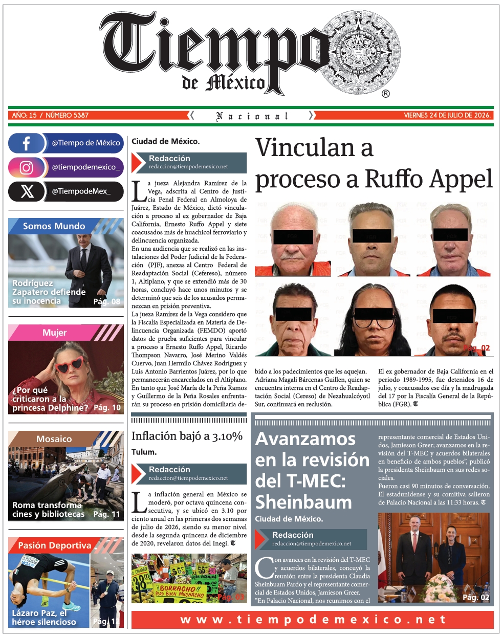 Edición 24 de Julio 2026