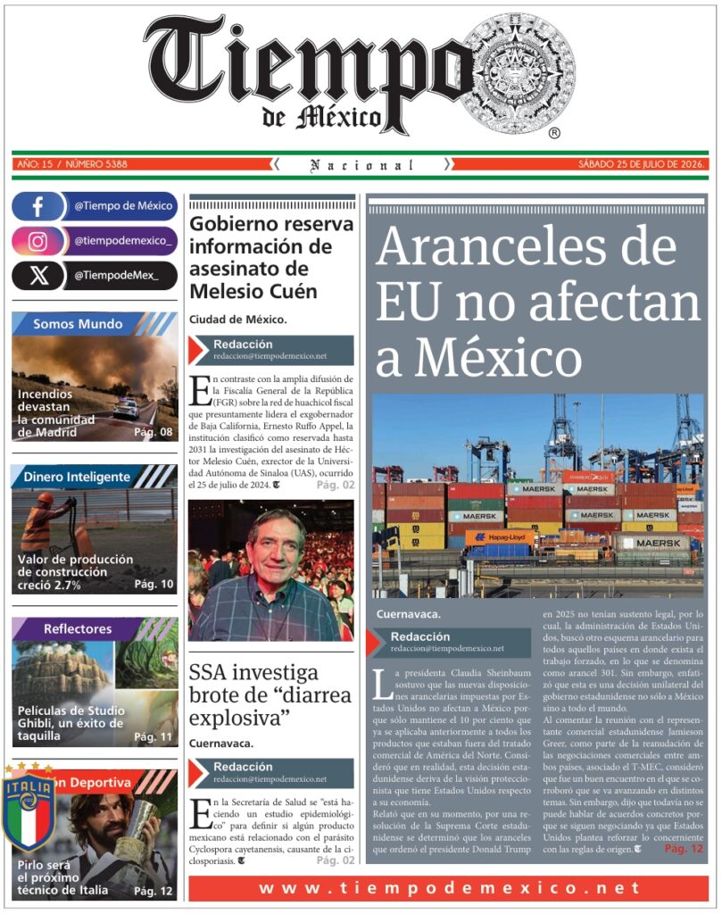 Edición 25 de Julio 2026