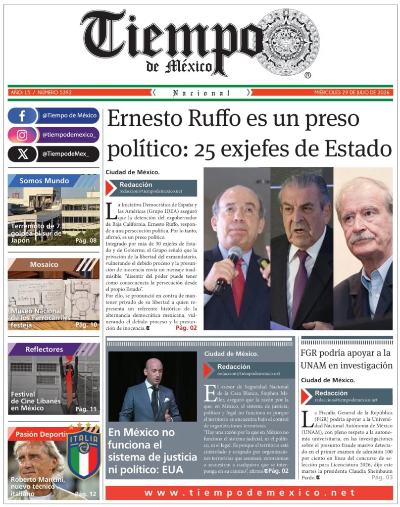 Edición 29 de Julio 2026