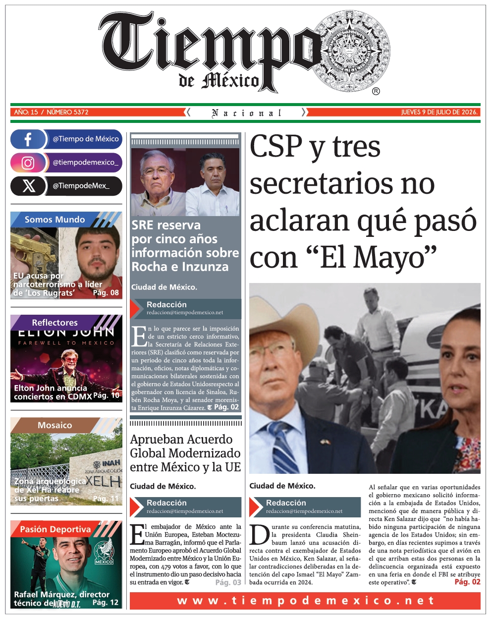 Edición 9 de Julio 2026