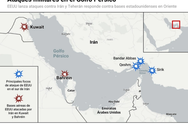 La Guardia Revolucionaria de Irán ha afirmado haber "destruido" 85 instalaciones militares estadunidenses ubicadas en Bahréin y Kuwait, así como derribado un dron tipo MQ-9 "enemigo", tras la oleada de ataques que el Ejército de Estados Unidos ha lanzado en la noche de ayer.