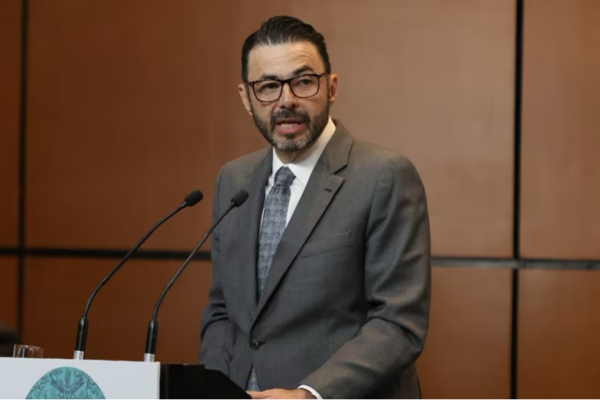 Aureliano Hernández Palacios Cardel, auditor Superior de la Federación, durante la Primer Entrega de Informes Individuales de la cuenta pública 2025 en la Cámara de Diputados.