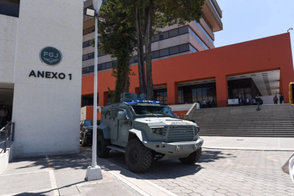 Instalaciones de la Fiscalía General de Justicia del Estado de México (FGJEM).