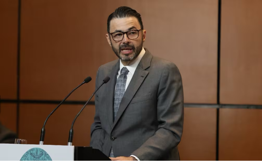 Aureliano Hernández Palacios Cardel, auditor Superior de la Federación, durante la Primer Entrega de Informes Individuales de la cuenta pública 2025 en la Cámara de Diputados.