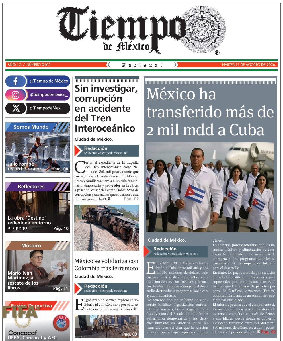 Edición 11 de Agosto 2026