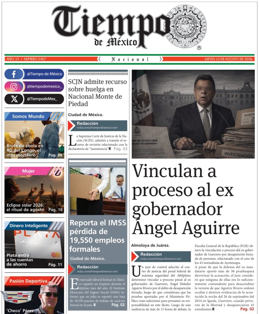 Edición 13 de Agosto 2026