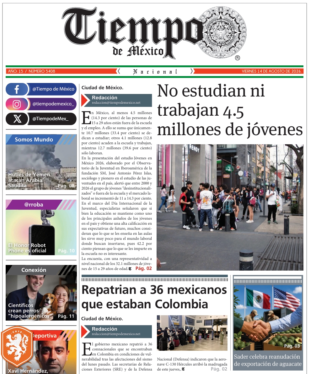 Edición 14 de Agosto 2026