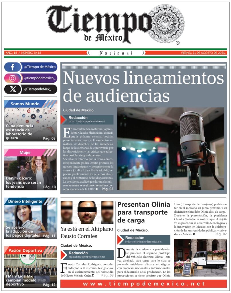Edición 21 de Agosto 2026