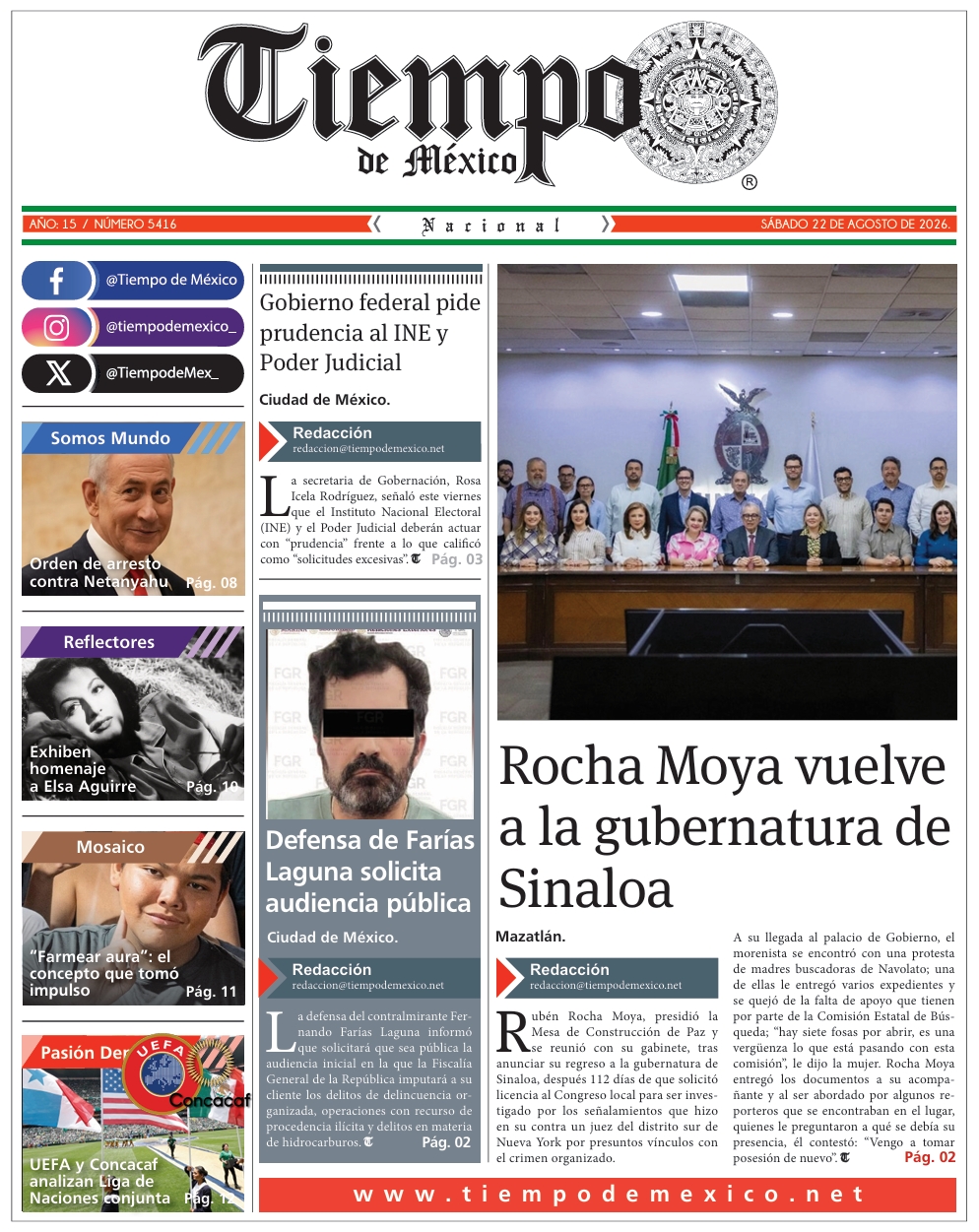 Edición 22 de Agosto 2026