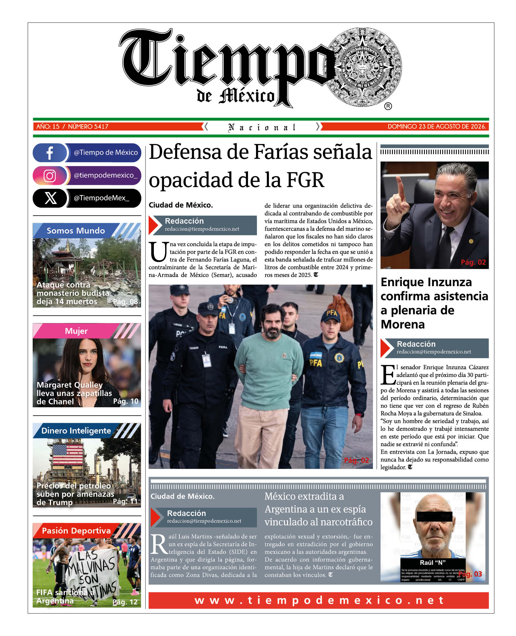 Edición 23 de Agosto 2026