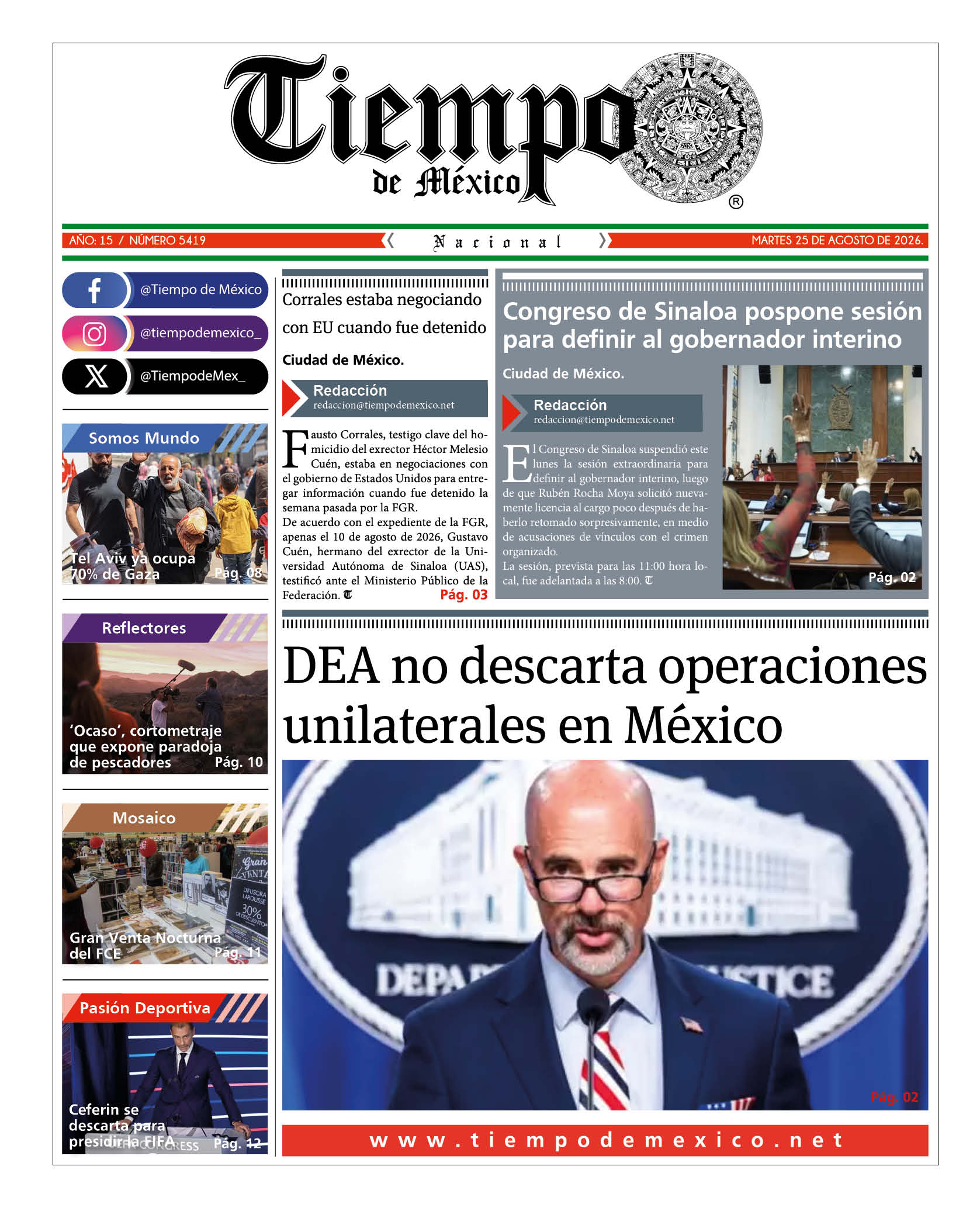 Edición 25 de Agosto 2026