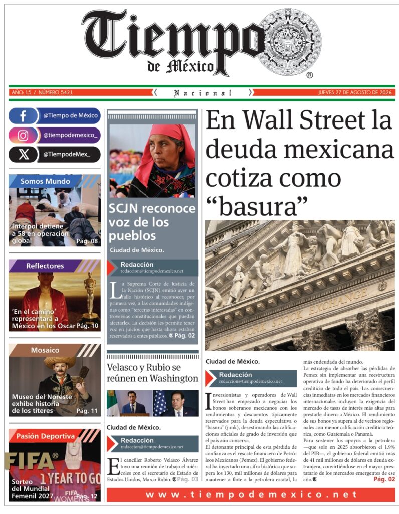 Edición 27 de Agosto 2026