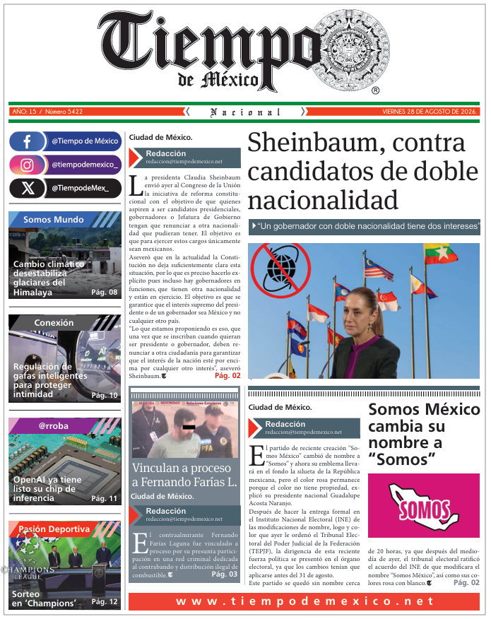 Edición 28 de Agosto 2026