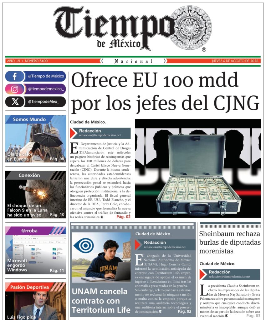 Edición 6 de Agosto 2026