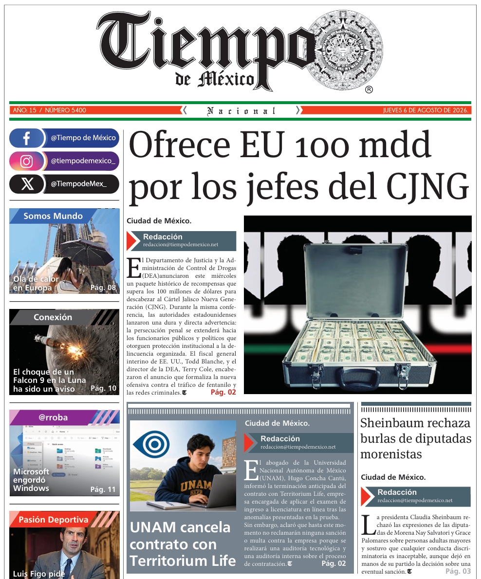 Edición 6 de Agosto 2026
