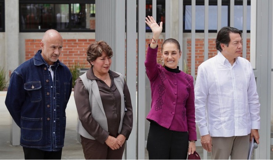 Claudia Sheinbaum inauguró el plantel del Centro de Bachillerato Tecnológico Agropecuario en Texcoco, como parte del Plan Integral Zona Oriente