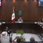 Sesión extraordinaria del Congreso de Sinaloa este 23 de agosto de 2026.