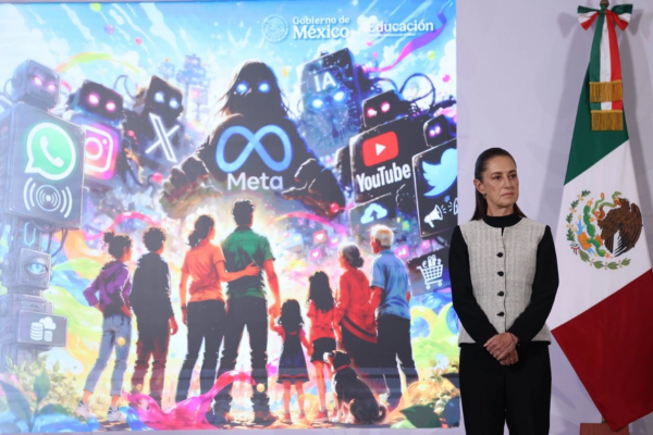 Los usuarios, sobre todos los jóvenes y niños están sujetos a un constante bombardeo en las redes y, cuando se cuestiona a las empresas por el diseño de sus plataformas, consideraron expertos en la conferencia matutina del lunes 3 de agosto de 2026.