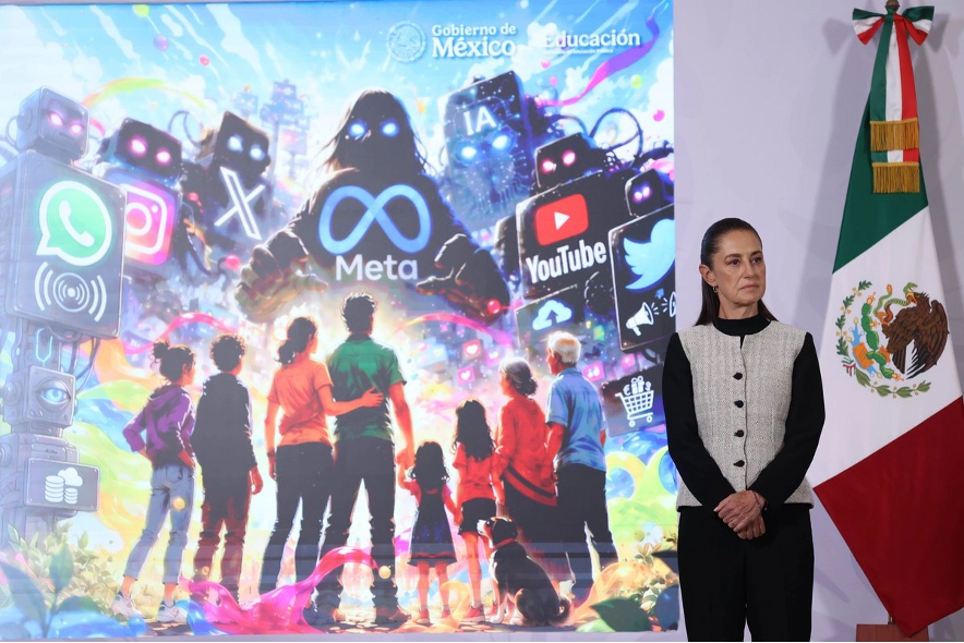 Los usuarios, sobre todos los jóvenes y niños están sujetos a un constante bombardeo en las redes y, cuando se cuestiona a las empresas por el diseño de sus plataformas, consideraron expertos en la conferencia matutina del lunes 3 de agosto de 2026.