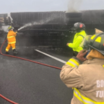 El accidente provocó el cierre de la circulación con dirección a Toluca durante varias horas.