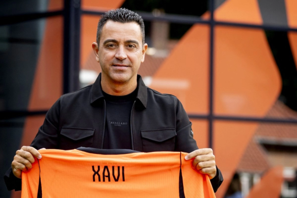 Xavi Hernández durante su presentación como entrenador de la selección de los Países Bajos en Zeist, el 25 de agosto de 2026.