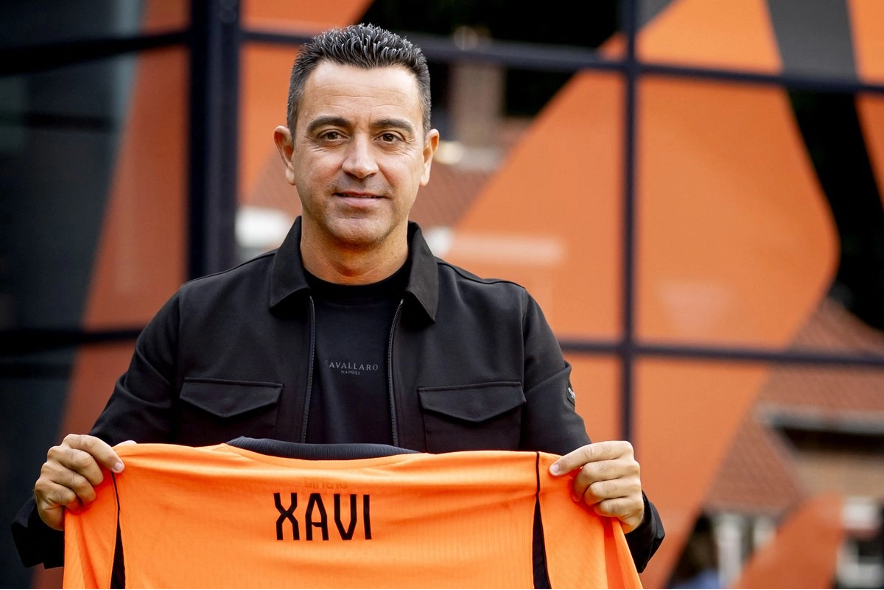 Xavi Hernández durante su presentación como entrenador de la selección de los Países Bajos en Zeist, el 25 de agosto de 2026.